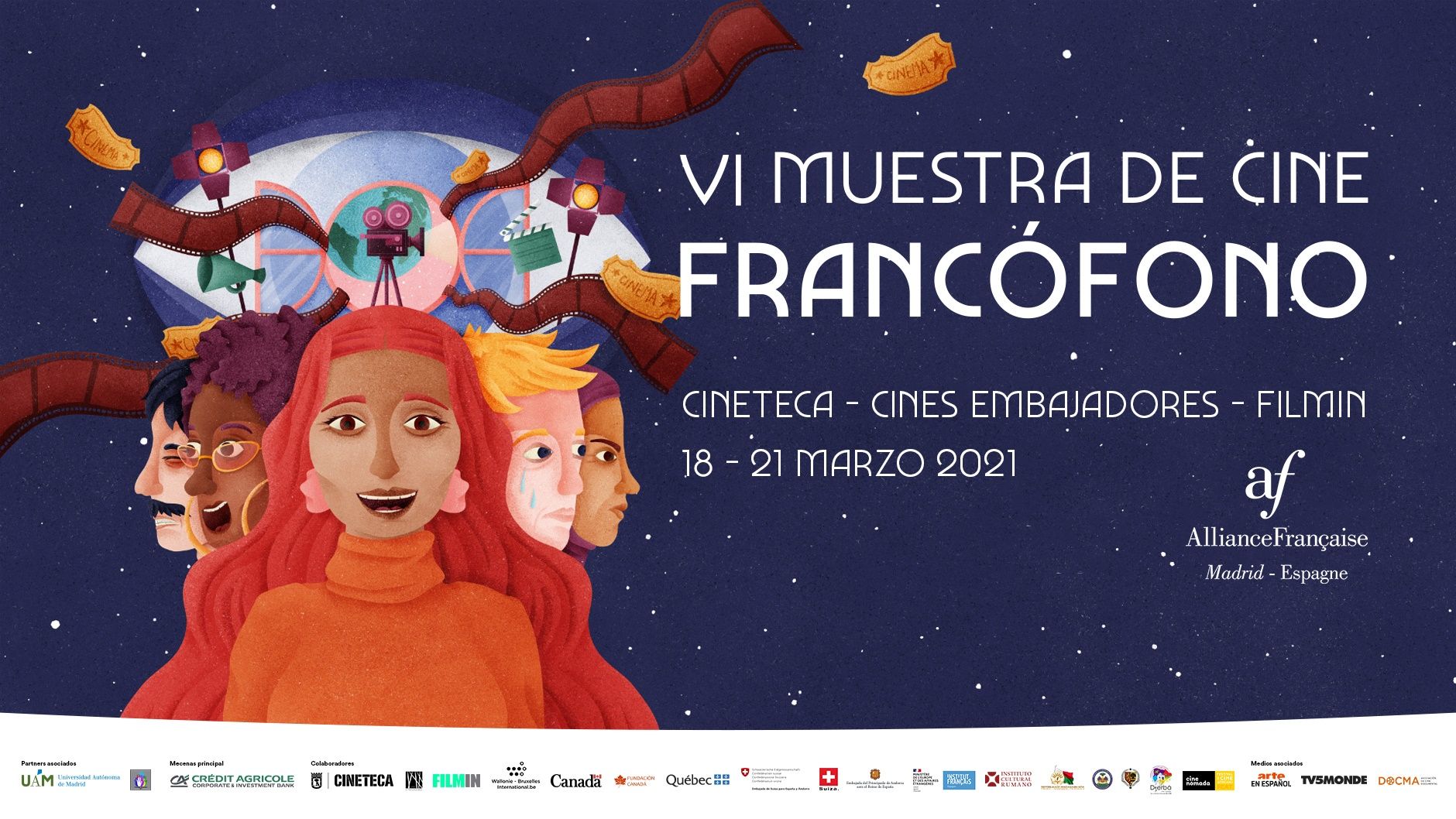 VI Muestra de Cine francófono de Madrid