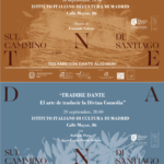Conferencia "TRADIRE DANTE, el arte de traducir la Divina Comedia" y espectáculo "DIVINA COMMEDIA, Concerto e letture"